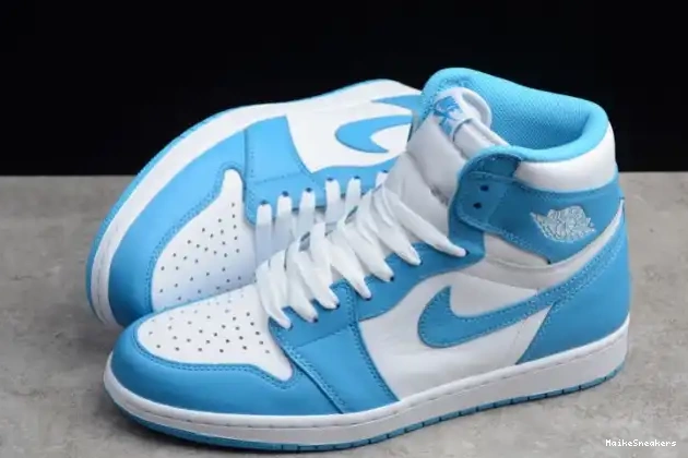 MaikeSneakers OG 1 'UNC' Retro High Air 555088-117 Jordan 0621